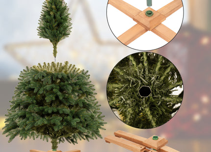 Luxe Kunstkerstboom | Green Pine | 210 cm | Zonder Verlichting | Royal Trees | Opbergtas