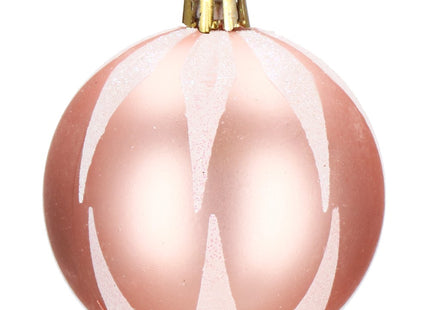 Kerstballen | 77 Stuks | Rosé/Goud