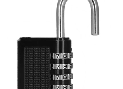 Hangslot - Slot - 4 Cijferig - Bagage - Zwart