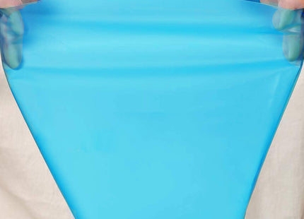 Spuitzak  - Herbruikbaar - Siliconen - Vaatwasserbestendig -  50 X 26.5 CM - Blauw