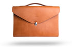 Leren Aktetas - Laptoptas - 15/16 inch - Bruin - 41 x 31 x 2,5 CM