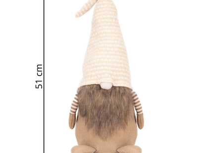 Kerstkabouter - Kerstdwerg - Kerstversiering - 51 cm