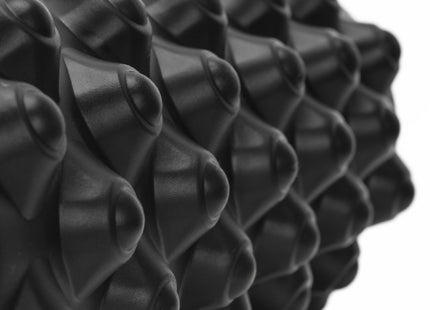 Foamroller | Foam Roller | Medium Hardheid | Triggerpoints | 33 cm | Zwart