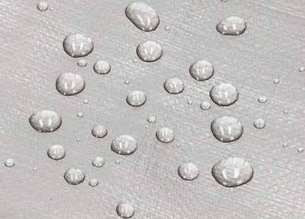 Afdekzeil | 6 x 9 m | 210 g/m2 | Grijs/Bruin