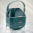 Make Up Organizer -  Sieraden Houder -  Opberdoos - Groen