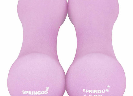 Dumbbell Set - 3 KG - Roze