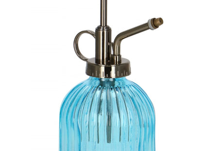 Plantenspuit | Plantensproeier | Vintage | 200 ml | Kunststof/Glas | Transparant Blauw