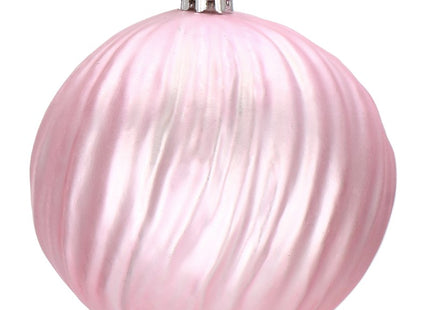 Kerstballen | 30 Stuks | 8 cm | Roze