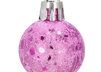 Kerstballen | 54 Stuks | 3 cm | Roze/Goud
