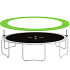 Trampoline Rand | Ø 244 cm | Beschermrand Trampoline | Rond | Groen/Zwart