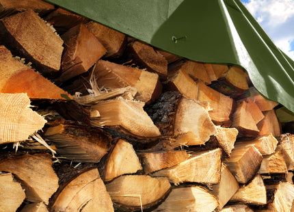 Afdekzeil | Dekzeil | Zeildoek | Waterdicht | PVC | 4 x 5 m | 100 g/m2 | Groen