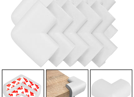 Hoekbeschermers - Meubelrandbeschermers - Kindvriendelijk - Veilig - Grijs - 10 Stuks