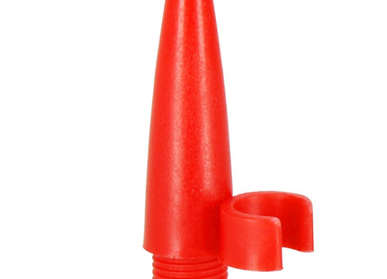 Fietspomp - Ballenpomp - Verloopnippel - 7 Stuks - Universeel - Zwart/Zilver/Rood