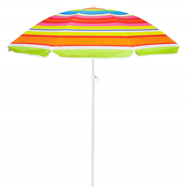 Parasol | Strand Parasol | Parasols | Opvouwbaar | 160 cm | Veelkleurig