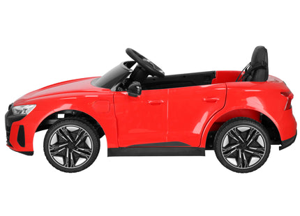 Elektrische AUDI RS E-Tron GT - Elektrische Auto - 12 V Accu - AUX - Aangedreven - Afstandsbediening - Kunststof - Metaal - Zwart - Rood