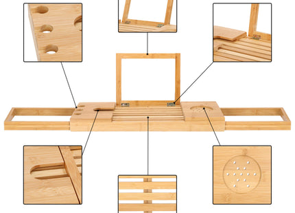 Badplank | 50-90 cm | Bamboe