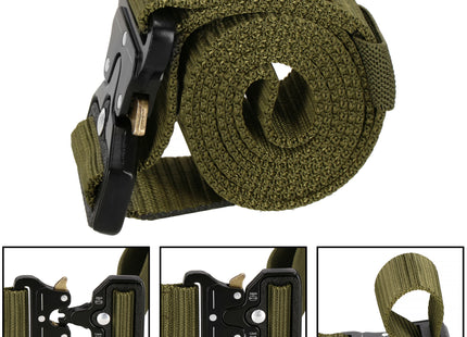 Heuptas - Riem - Militair - Buidel set - Polyester - Ritssluiting - Donkergroen