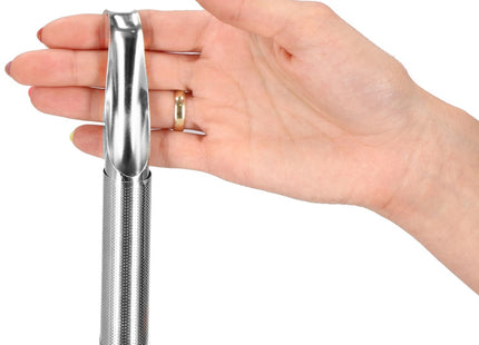 Theezeef | Thee infuser | 15 cm | Zilver