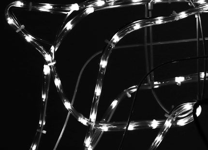 Rendier | Beweegbaar Hoofd | 288 LED Lampjes | Koel Wit