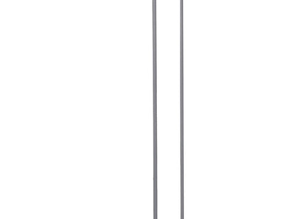 Traphekje | 93 - 98 cm | Traphek | Veiligheidshekje | Metaal/Kunststof | Grijs