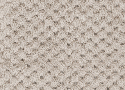 Plaid | Sprei | Deken | 150 x 200 cm | Pluche | Beige