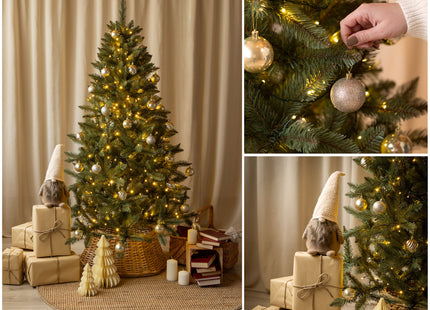 Kunstkerstboom | Scandinavisch Sparrenhout | 180 cm | Zonder Verlichting | 507 Takken