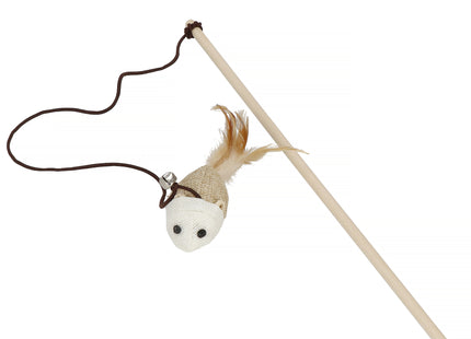 Kattenspeeltje - Hengel - Speelgoed - Duurzaam - Beige