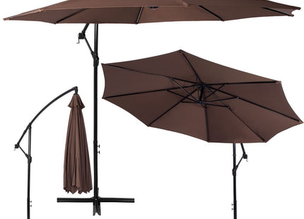 Parasol | Parasols | Kantelbaar | Waterafstotend | Bruin | 300 cm