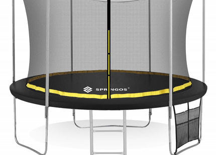 Trampoline | Trampoline met veiligheidsnet | Tuin | 305 cm | Zwart/Geel