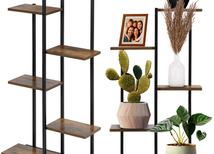 Plantenrek - Plantenstandaard - Bloemenstandaard - Bloementrap - Metaal - 6 - Laags - 60 X 20 X 113 CM