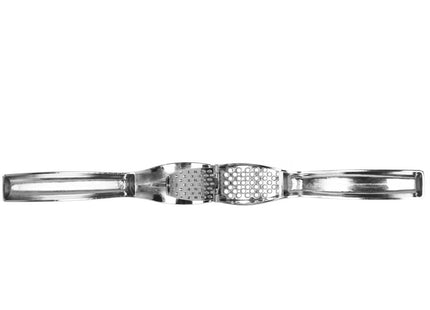 Knoflookpers | RVS | Zilver