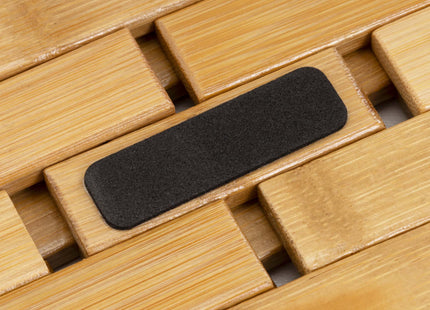 Badkamermat - Antislip - Sneldrogend -Bruin - Bamboe - 80 x 50 cm