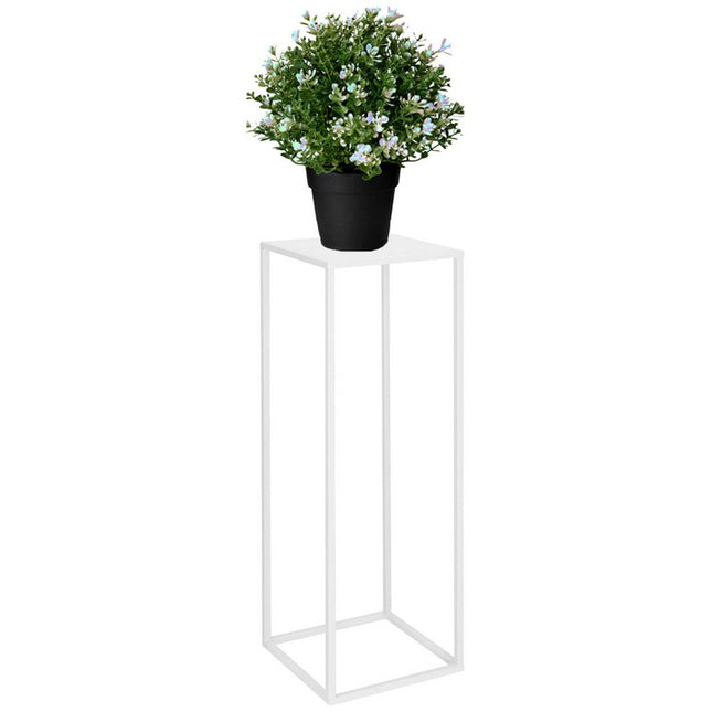 Plantenzuil | Plantentafel | Planten Etagère | Metaal Wit | 100 cm