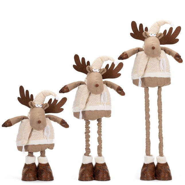 Kerst Rendier | 1 Stuk | Verstelbaar In Hoogte | 70 -110 cm