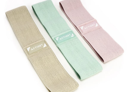 Weerstand Band Set | Weerstandselastieken | Weerstands Set | Fitness Elastiek | Multicolor | 3 Stuks | 3-31 KG