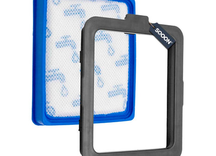SQOON® Stofzuigerfilter  Geschikt voor Philips PowerPro Expert-serie – CP0617/01 – Model 432200494512 + houder