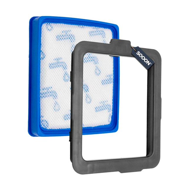 SQOON® Stofzuigerfilter  Geschikt voor Philips PowerPro Expert-serie – CP0617/01 – Model 432200494512 + houder