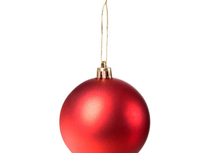Kerstballen & Piek | 100 Stuks | Rood Tinten/Goud