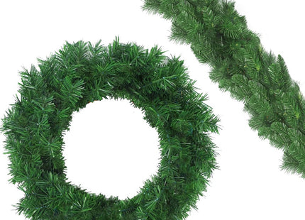 Guirlande - Kerstslinger - 280 cm - Groen