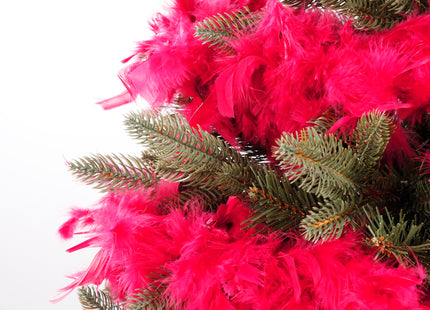 Kerstboa | Kerstslinger | 1,8 m | Rood