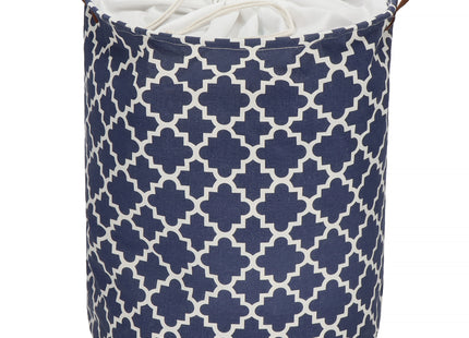 Opbergmand - Speelgoedmand - Kledingmand - Organizer - Handvatten - Marineblauw - 63L