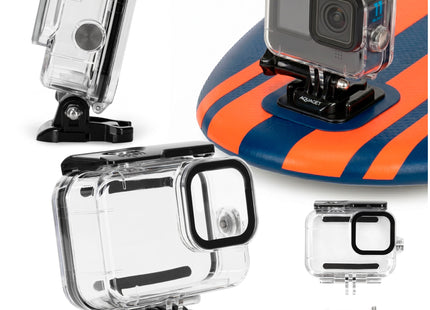 Waterdichte behuizing voor GoPro 9 / 10 / 11 / 12 / 13 – IPX8  - Waterproof Tot 45 Meter - Transparant - GoPro Onderwater - GoPro SUP