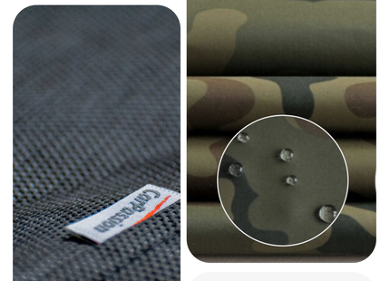 CarPassion Military Motorhoes - Beschermhoes - Waterdicht & Vorstbestendig - Maat XL - Camouflage - 280 - 104 - 141 cm