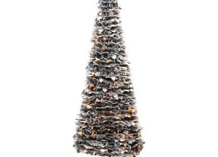 Pop-up Kunstkerstboom | 1 Minute | Snow-Tree | 150 cm | Met Verlichting | Ø 50 | 200 Led