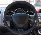 Carpassion Stuurhoes - Steering Cover - Leer - Ø 42-44 CM