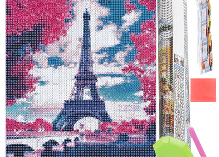 Diamond Painting - Volwassenen - Eiffeltoren - 40 x 30 cm