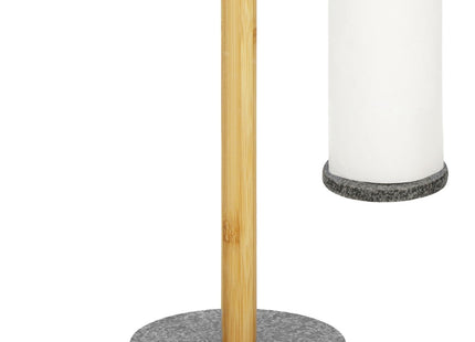 Keukenrolhouder | Keukenrol | 29.5 cm | Naturel/Grijs