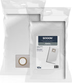 SQOON® Stofzuigerzakken geschikt voor Makita DVC660 / DVC665 Series – 10 Stuks – Hoogwaardige vervanging voor optimale stofopname