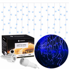 IJspegel Verlichting | 8 m + 2.5 m Snoer | 200 LED | Blauw | Koppelbaar