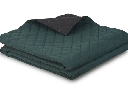 Sprei - Groen - Dubbelzijdig - Gewatteerd - 200 x 220 Cm